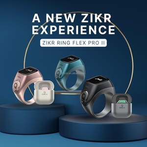 Новое в мире первое мусульманское умное кольцо с функцией тасбиха, умное кольцо для зикра с поддержкой Bluetooth, совместимое с Android и iOS - Product Image 2