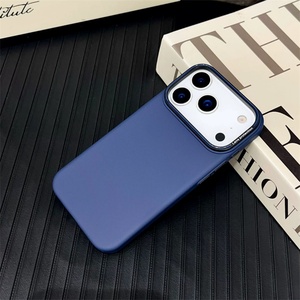 Funda de Lujo de Cuero Ultrafina con Lente de Mejora de Altura para Cámara para iPhone 17 Pro Max - Product Image 5