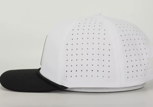 Chapeau de camionneur confortable Patch personnalisé Logo Laser perforé respirant Protection solaire corde de Golf réglable élégant pour la plage - Product Image 3