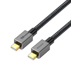 <span class=keywords><strong>USB</strong></span> <span class=keywords><strong>C</strong></span> <span class=keywords><strong>DisplayPort</strong></span> 4K/8K/16K <span class=keywords><strong>Mini</strong></span> DP <span class=keywords><strong>Cable</strong></span> 6 pies 1,8 m Cobre puro PVC Trenzado Combinación de audio para dispositivos móviles 1m de longitud - Product Image 4