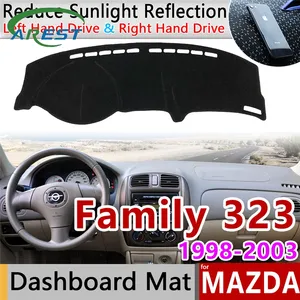 MazdaためFamily 323 1998〜2003 BJ Anti-Slip Mat Dashboard Cover Pad Sunshade DashmatためFord Laser KN KQ 2000 2002 Accessories