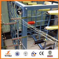 Machine à tresser les lacets de chaussures Yiitai à 6 têtes et 8 aiguilles, motorisée, avec une capacité de 1,2 m/min