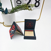 Custom Bulk Holder Deluxe Safety Match Book Low MOQ Home Decor Colorful Custom Match Book