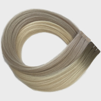 Extensions de cheveux naturels à rubans, beauté tymax, noir, fait à la machine