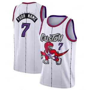 Custom Wholesale Design Retro Sublimation Reversible BasketBall Kids Singlets Vests Kit Set Shirt Men Basketball Jersey Uniform