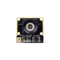 Cámara USB Waveshare IMX335 de 5MP, Gran Apertura F1.08, Grabación de Video 2K a 30FPS, Amplio Rango Dinámico, Montaje con Orificio para Tornillos, Controlador USB