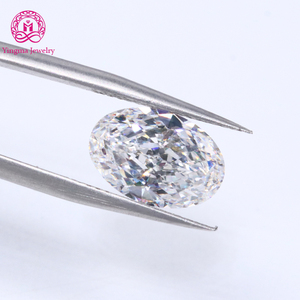 เพชรแล็บเกรด IGI 1 กะรัต 2 กะรัต 3 กะรัต แบบหลวม ผลิตด้วยวิธี HTHP CVD สี DEF ความสะอาด VVS VS ทรงรี ใช้สำหรับเครื่องประดับชั้นดี - Product Image 1