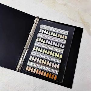 Nuancier magnétique unique en ligne pour nail art, présentoir en acrylique, comparatif de styles de design, livre de rangement pour nuancier - Product Image 2