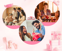 BL nouveau Kit d'accessoires de Spa de lavage de cheveux à venir pour la Saint-Valentin fête des mères bandeau brosse à cheveux Massage du cuir chevelu ensemble rose personnalisé