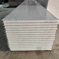 Panneau de bardage métallique isolant thermiquement, ignifuge B1, épaisseur personnalisée, OEM ODM, pour façade extérieure de centre commercial