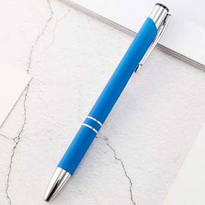 Stylo bille publicitaire de luxe en métal avec logo personnalisé imprimé, marque de l'entreprise, prix bas - Product Image 4