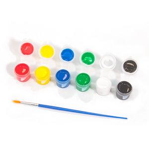 <span class=keywords><strong>Kit</strong></span> di Pittura Acrilica a Base d'Acqua Non Tossica e Argilla <span class=keywords><strong>per</strong></span> Arte Creativa dei Bambini, Pittura Fai-da-Te <span class=keywords><strong>su</strong></span> <span class=keywords><strong>Tela</strong></span>, Vetro e Carta - Set da 12 Colori - Product Image 3