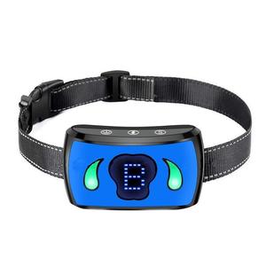 Großhandel Batteriebetriebenes Vibrations-Hundehalsband Ohne Schock Anti-Bell-Halsband Mit Intelligenter Bellkontrolle - Product Image 1