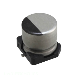 Condensateur SMD 33 uF 20% 25V UWD1E330MCL1GS à montage en surface, distributeur agréé - Product Image 1
