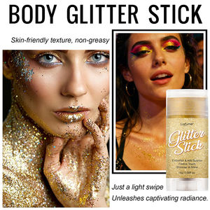 Bâton de paillettes cosmétiques dorées, résistant à la transpiration, <span class=keywords><strong>pour</strong></span> cheveux, <span class=keywords><strong>corps</strong></span> et visage, idéal <span class=keywords><strong>pour</strong></span> les concerts - Product Image 3