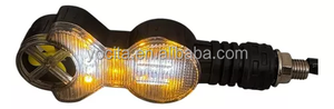 12V màu vàng hổ phách LED chỉ báo đèn báo rẽ cho xe máy hiệu suất an toàn tốt nhựa hệ thống chiếu sáng xe máy - Product Image 5
