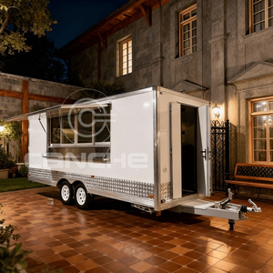 Remolque de Comida Comercial Estándar Australiano de Nueva Zelanda, Cocina Móvil, Camión de Comida con Barbacoa y Cocina Completa - Product Image 2