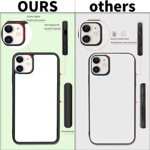 HOCAYU TPU <span class=keywords><strong>PC</strong></span> 2D Tough Sublimation Funda de teléfono celular en blanco para <span class=keywords><strong>Iphone</strong></span> 11 <span class=keywords><strong>12</strong></span> 13 14 15 16 Pro Max Mini XR XS Max Funda - Product Image 2