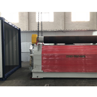 W12CNC-30x3000 Heavy Duty CNC Hydraulique Tôle En Acier 4 Rouleau Plaque Rouleuse Cône Cintreuse