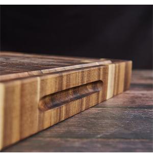 Bán Buôn Lớn Dày Nhà Bếp Thớt Hội Đồng Quản Trị Sang Trọng Hữu Cơ End Hạt <span class=keywords><strong>Butcher</strong></span> Khối Keo Gỗ Cắt Hội Đồng Quản Trị Số Lượng Lớn Bằng Gỗ - Product Image 3