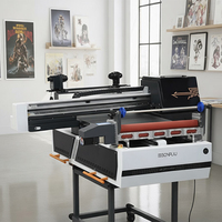 Imprimante UV 6090 à triple buse I3200 pour petites entreprises, machine créative personnalisée pour badges métalliques, bijoux, pendentifs, presse DTF