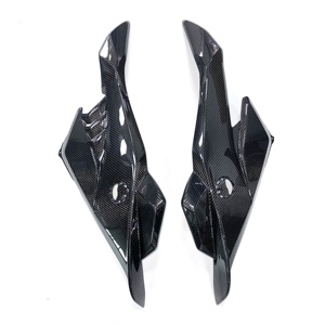 AKOSO Nouvelle Arrivée Panneau Latéral Avant en Fibre de Carbone Pré-imprégnée (Dry Carbon) sans Ailerons <span class=keywords><strong>pour</strong></span> Moto BMW S1000RR 2025 2026 - Product Image 4