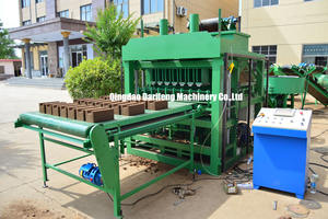 DF7-10 Model baru sepenuhnya otomatis mesin pembuat tanah bata tekan hidrolik penyumbat tanah silinder Fiy abu semen blok harga - Product Image 3