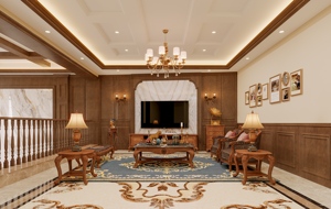 Servizio di <span class=keywords><strong>Progettazione</strong></span> Completa per Villa di Lusso in Stile Americano con Rendering 3D per <span class=keywords><strong>Interni</strong></span> di Alta Gamma - Product Image 5