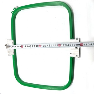 Ricamo telaio verde cerchio per ricamo abbigliamento parti macchine tessili telaio ricamato cerchio 42x40 - Product Image 4