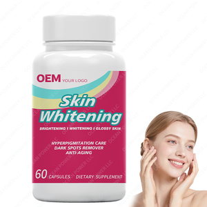 Marque de distributeur Produits de beauté pour le blanchiment de la peau Capsules au glutathion 5000mcg Capsules pour le blanchiment de la peau - Product Image 1