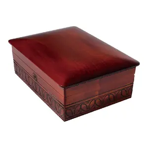 Деревянная коробка ручной работы с замком и ключом для сувениров, любовные письма
