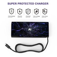 Adaptor Charger Tipe C 130W Terlaris untuk Kebanyakan Laptop & Netbook, Catu Daya AC ke DC untuk Charger Laptop