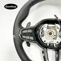 Volant sport en cuir Nappa CS pour X3 G01 X4 G20 G30 G31 G32 G02 G82 G42 G21 G14 M2 G87 M3 G80 M4 G G01 Accessoires de voiture