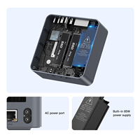 Mini PC Beelink EQi-LP con Intel AI, Core 3 304, 16GB de RAM, 512GB, Mini Computadora de Escritorio, Doble LAN de 10Gb, Thunderbolt 4, WiFi 6E, Compacta