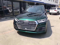 Vinilo Adhesivo Metalizado Verde Esmeralda Super Brillante, Rollo de Vinilo TPU para Decoración de Automóviles con Reparación Térmica