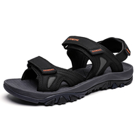 Nouveaux modèles de sandales pour hommes de qualité supérieure, pas chères, style sport, à bout ouvert, semelle épaisse MD, avec soutien de la voûte plantaire, pour grands enfants, prix bas, taille 46