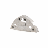 Composants industriels sur mesure en fonte d'aluminium de haute précision (alliages ADC12/A380/ZL101/ZL102) fabriqués par moulage à la cire perdue par gravité
