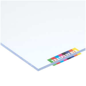 CRISTAL SINTÉTICO TRANSPARENTE LISO 500x500mm-espesor 4 mm - Product Image 1