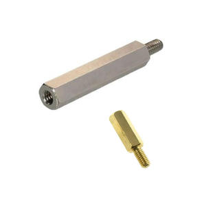 Пользовательские M3X80 латунные противостоящие проставки M4 шестигранные латунные проставки с гнездовыми винтами детали печатной платы - Product Image 5