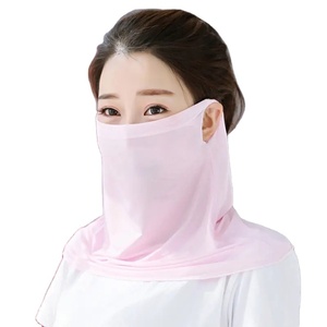 OEM/ODM Pare-Soleil Anti-UV Soie Glacée Sensation de <span class=keywords><strong>Froid</strong></span> Echarpe Voile Tropical Couvre-Visage Femme Crème Solaire <span class=keywords><strong>Masque</strong></span> D'équitation De Protection - Product Image 2