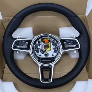 Volante Personalizado con Remaches para Panamera Cayenne <span class=keywords><strong>Macan</strong></span> 718 911 918 997 981 991 Boxster Cayman - Product Image 2