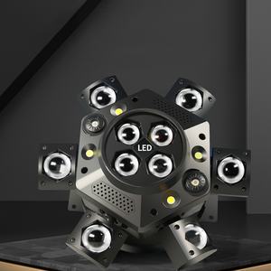 Nuevas Ideas de Productos: Luz de Cabeza Móvil de 6 Cabezas RGBW 4 en 1 para Escenario - Product Image 6