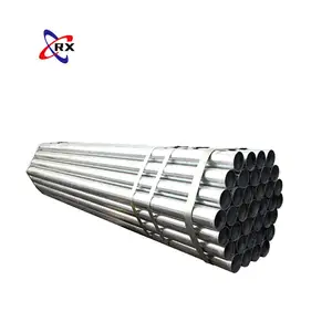 Stock Wholesale High Quality Galvanised Pipe Galvanized Steel Round Pipe