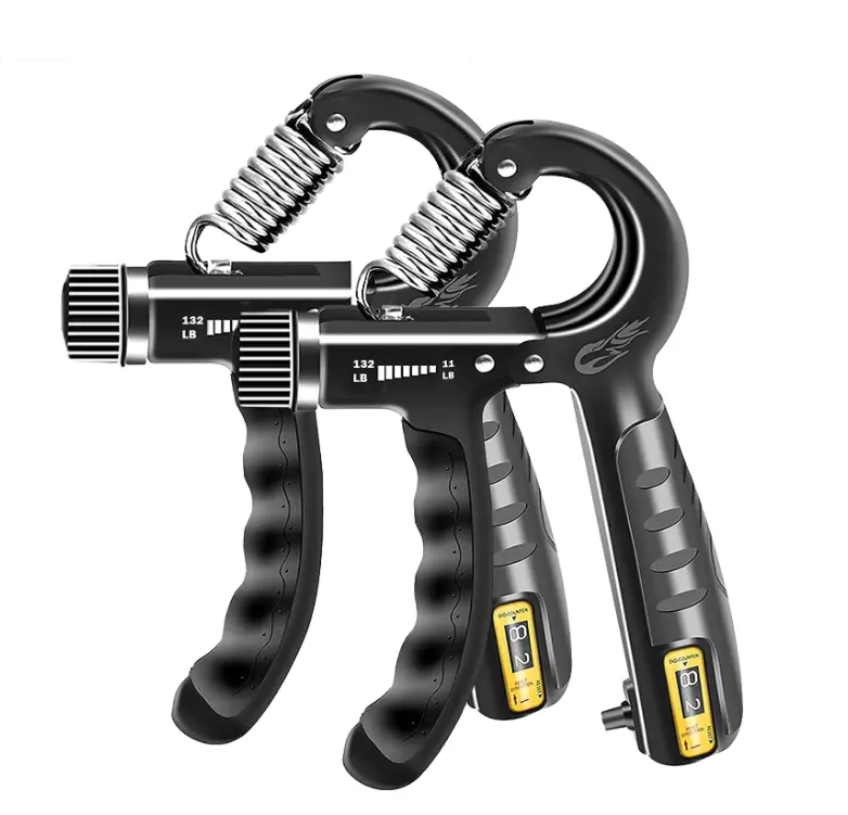 Wholesale Resistance Gripper Grip Hand Adjustable Gym Hand Grip Strengthener Hand Grip Exerciser With Counter