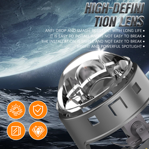 Ake cq303 lossless cài đặt bi LED chiếu 9-16V 6000K Chùm thấp 50W chùm cao + chùm tia laser 95W biled chiếu 3.0 bi-led - Product Image 3