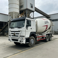 Camion malaxeur à béton SINOTRUK HOWO 6X4 pour le transport de ciment, avec tambour renforcé et dispositif de protection pour une utilisation sécurisée