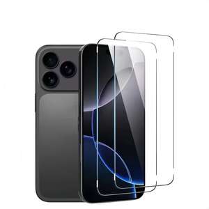 Écran de téléphone portable pour 14/15/16/17/18 Pro Max, protection d'écran en verre trempé HD Premium anti-traces de doigts pour iPhone 18promax - Product Image 1