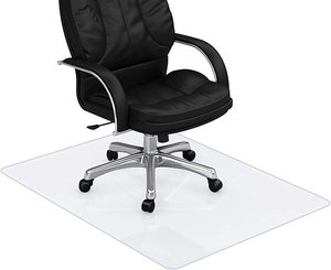 <span class=keywords><strong>Tapis</strong></span> <span class=keywords><strong>de</strong></span> <span class=keywords><strong>chaise</strong></span> en PVC transparent <span class=keywords><strong>pour</strong></span> sols en bois dur et carrelage, 30x48 pouces, antidérapant, résistant aux taches, protection <span class=keywords><strong>pour</strong></span> le bureau et la maison - Product Image 2