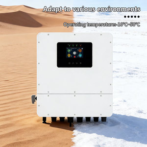 Nouvel onduleur solaire 6 kW IP65 Garantie 5 ans Entrée PV 6000 Wp Monophasé sur onduleur hybride Prix onduleur solaire hybride MPPT - Product Image 2