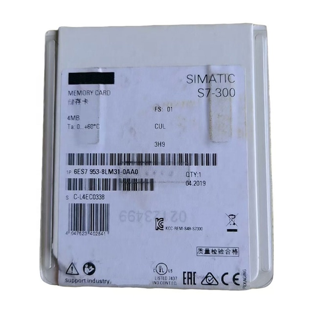 New Original 6ES7953-8LM31-0AA0 Memory Card for PLC S7-300 Mmc Memory Card